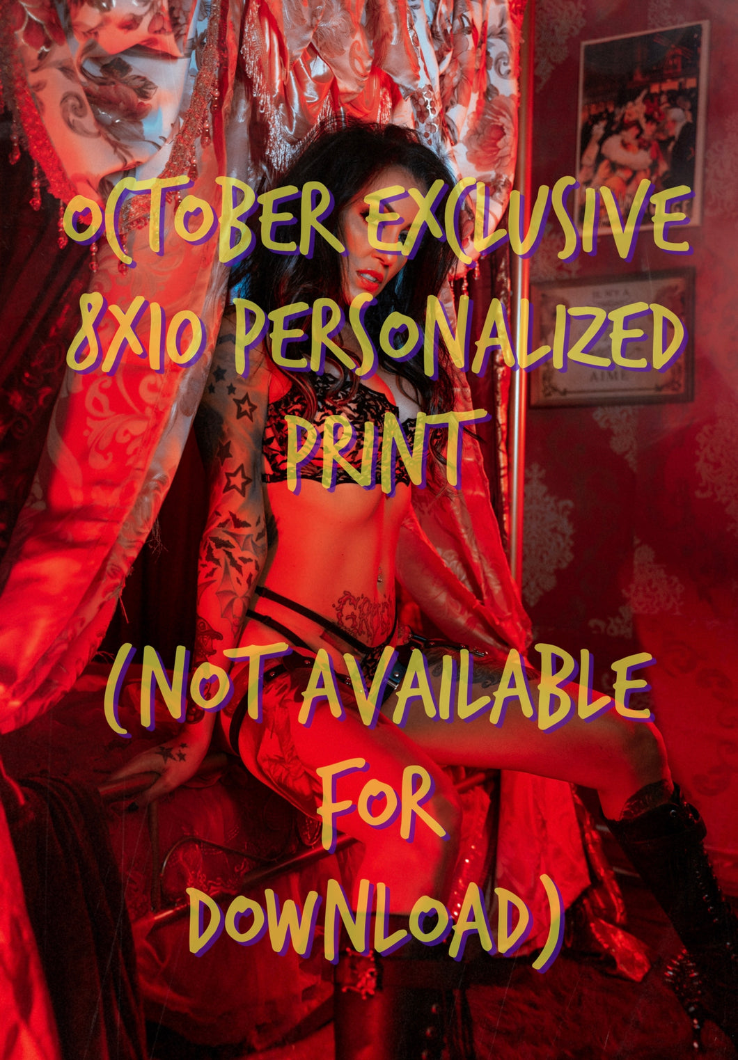 October’s exclusive print